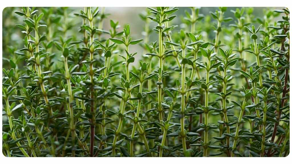 herbs high in zinc - thyme