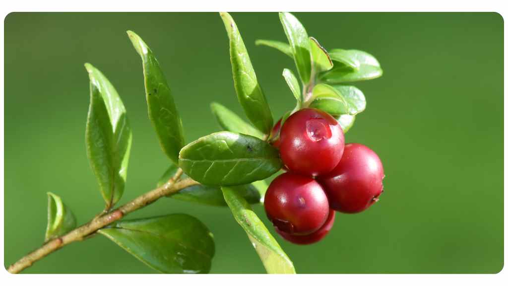 quercetin rich foods - cranberry