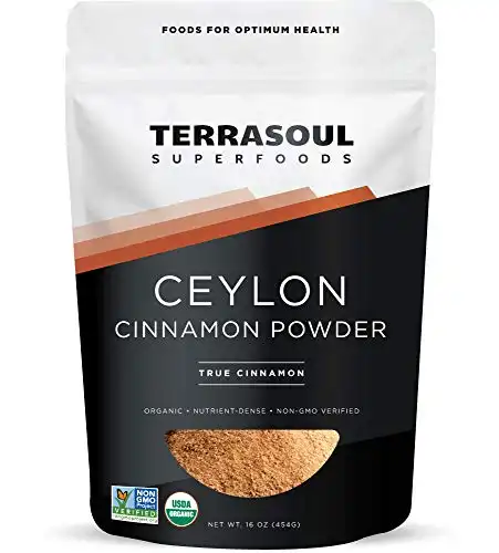 Ceylon Cinnamon Powder by Terrasoul Superfoods